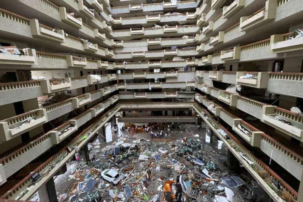 hotel princess acapulco huracan otis