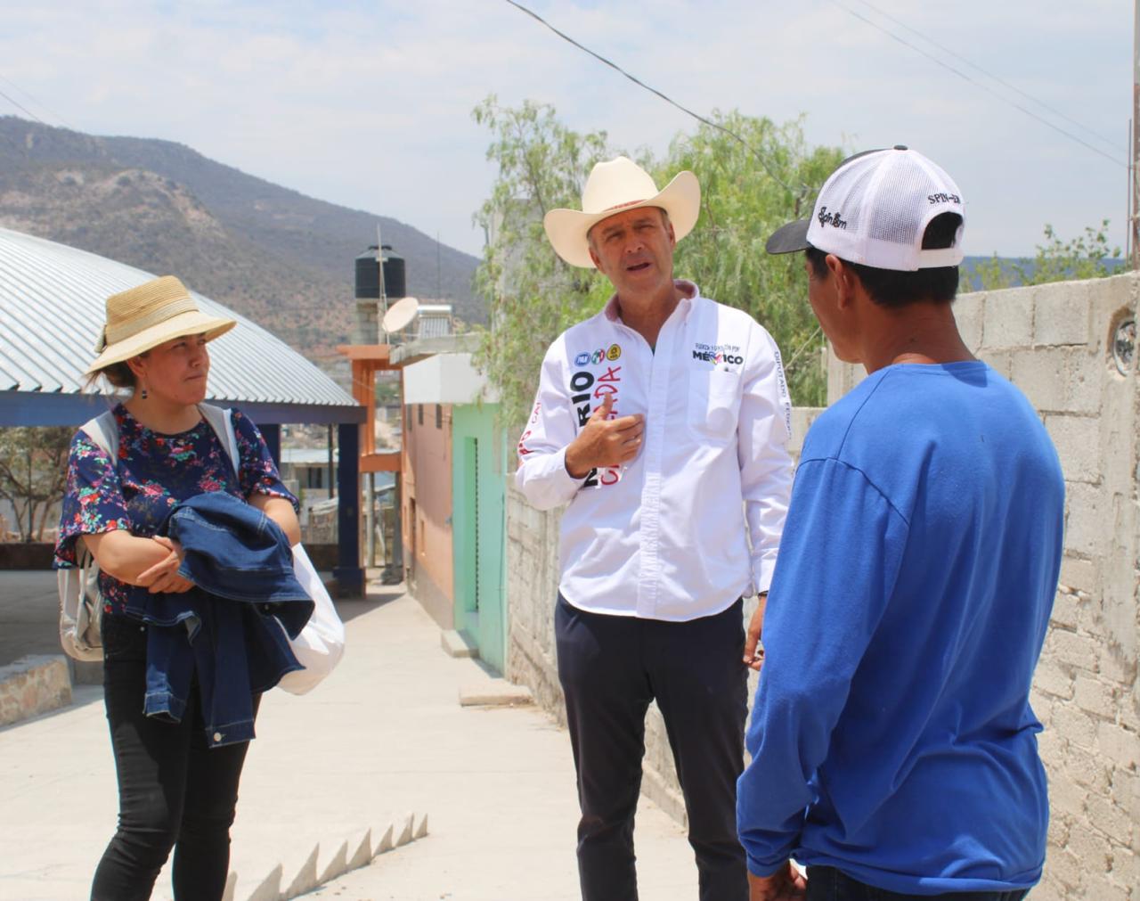 DURANTE EL DÍA 56 DE CAMPAÑA, EL CANDIDATO A DIPUTADO FEDERAL POR EL DISTRITO 05, MARIO CALZADA MERCADO,