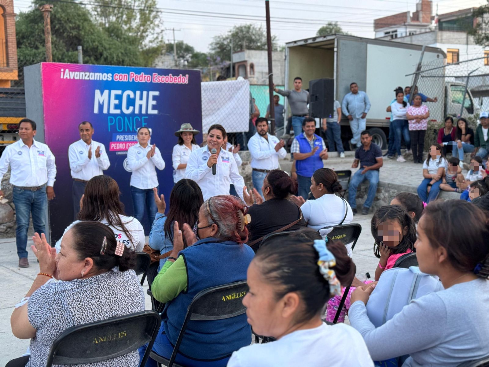 “MI OBJETIVO ES IMPULSAR A LAS MUJERES ESCOBEDENSESY QUE VAYAN PA´ DELANTE”, MECHE PONCE.