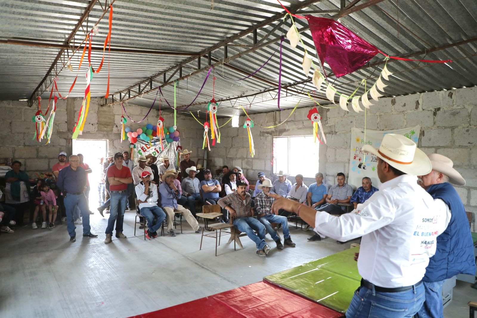 EN EL COYOTE NOS COMPROMETIMOS A MANTENER EL PRESUPUESTO PARA EL CAMPO