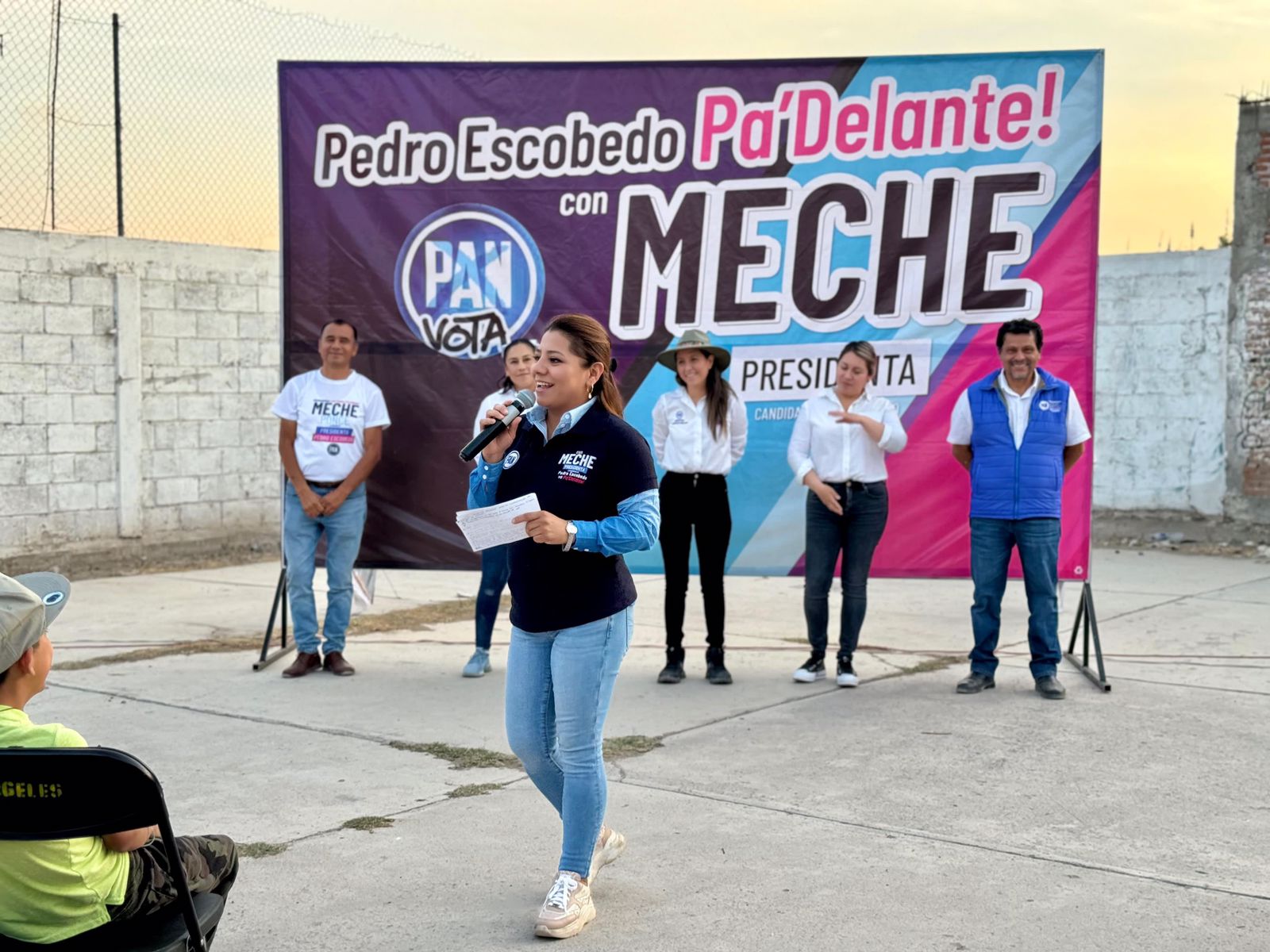 PEDRO ESCOBEDO TENDRÁ UN FUTURO SUSTENTABLE: MECHE PONCE