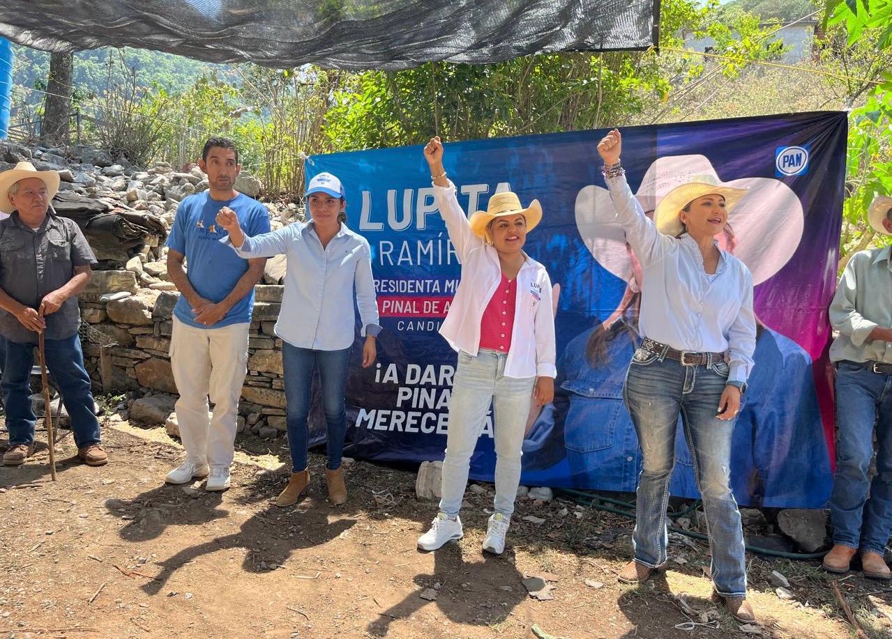 LUPITA RAMÍREZ PLAZA, CANDIDATA COMÚN POR EL PAN Y EL PRI A LA PRESIDENCIA MUNICIPAL DE PINAL DE AMOLES,