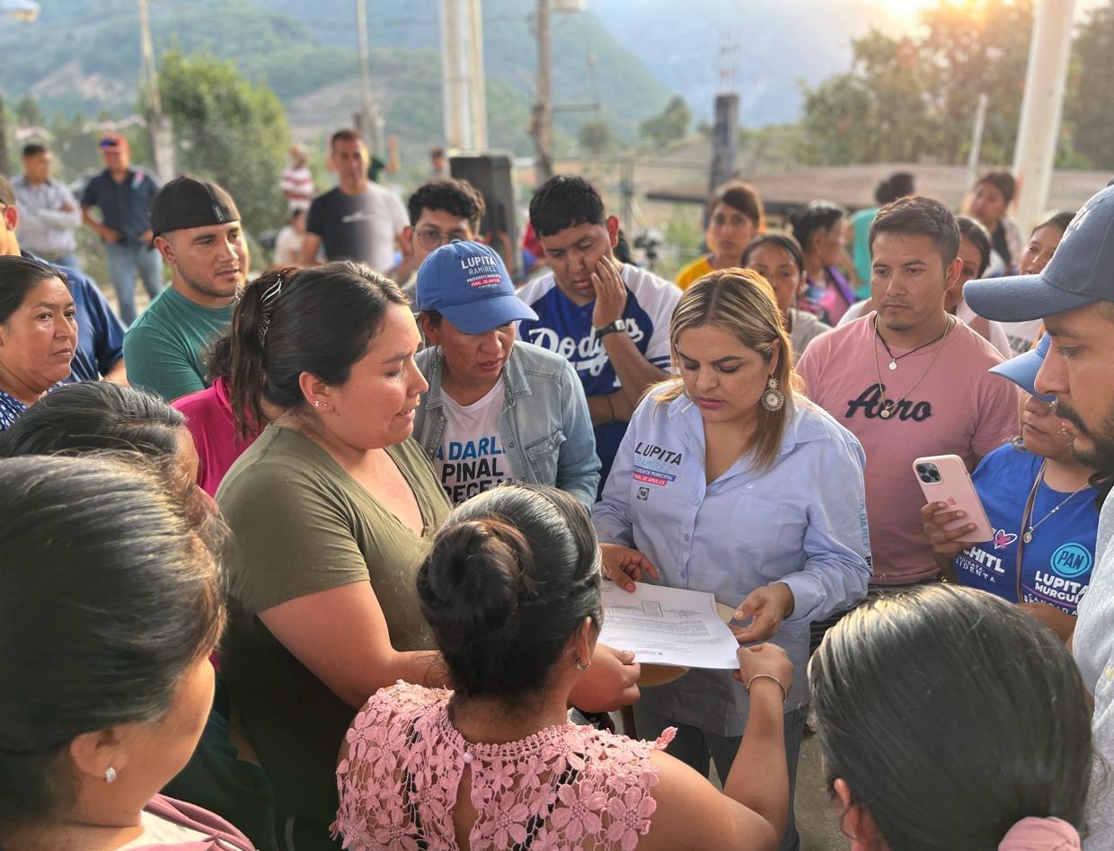 DERRAMADERO DE JUÁREZ Y LA CHARCA ABRAZAN LAS PROPUESTAS DE LUPITA RAMÍREZ