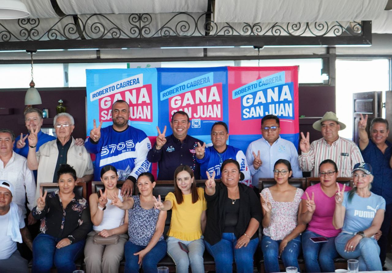 EN SAN JUAN DEL RÍO SEGUIREMOS TRABAJANDO PARA QUE AVANCE Y SE MANTENGA POR EL BUEN CAMINO: ROBERTO CABRERA