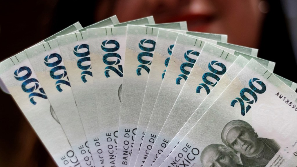 peso mexicano dolar dinero