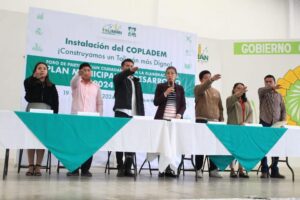ALEJO SÁNCHEZ DE SANTIAGO, PRESIDENTE MUNICIPAL DE TOLIMÁN Y PRESIDENTE DEL COPLADEM ENCABEZARON LA INSTALACIÓN DEL COPLADEM