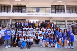 ACOMPAÑA JAIRO MORALES INAUGURACIÓN DE BACHILLERES DE LA UAQ EN HUIMILPAN