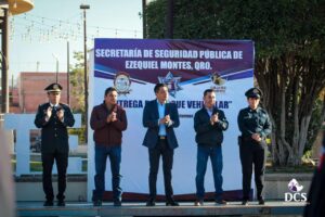 ¡FORTALECEMOS LA SEGURIDAD EN EZEQUIEL MONTES!