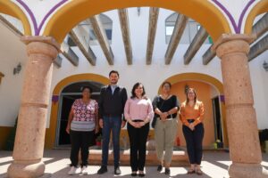 CONSTRUCCIÓN DEL PLANTEL BACHILLERES UAQ AL 60%, EN TEQUISQUIAPAN