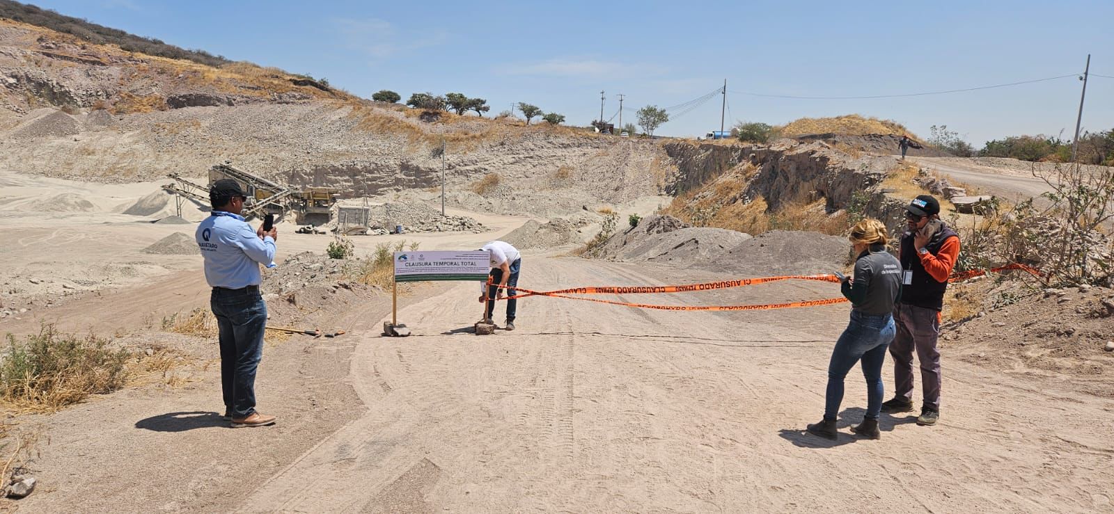 MUNICIPIO DE QUERÉTARO REALIZA OPERATIVO PARA ASEGURAR CUMPLIMIENTO AMBIENTAL EN LA LUZ