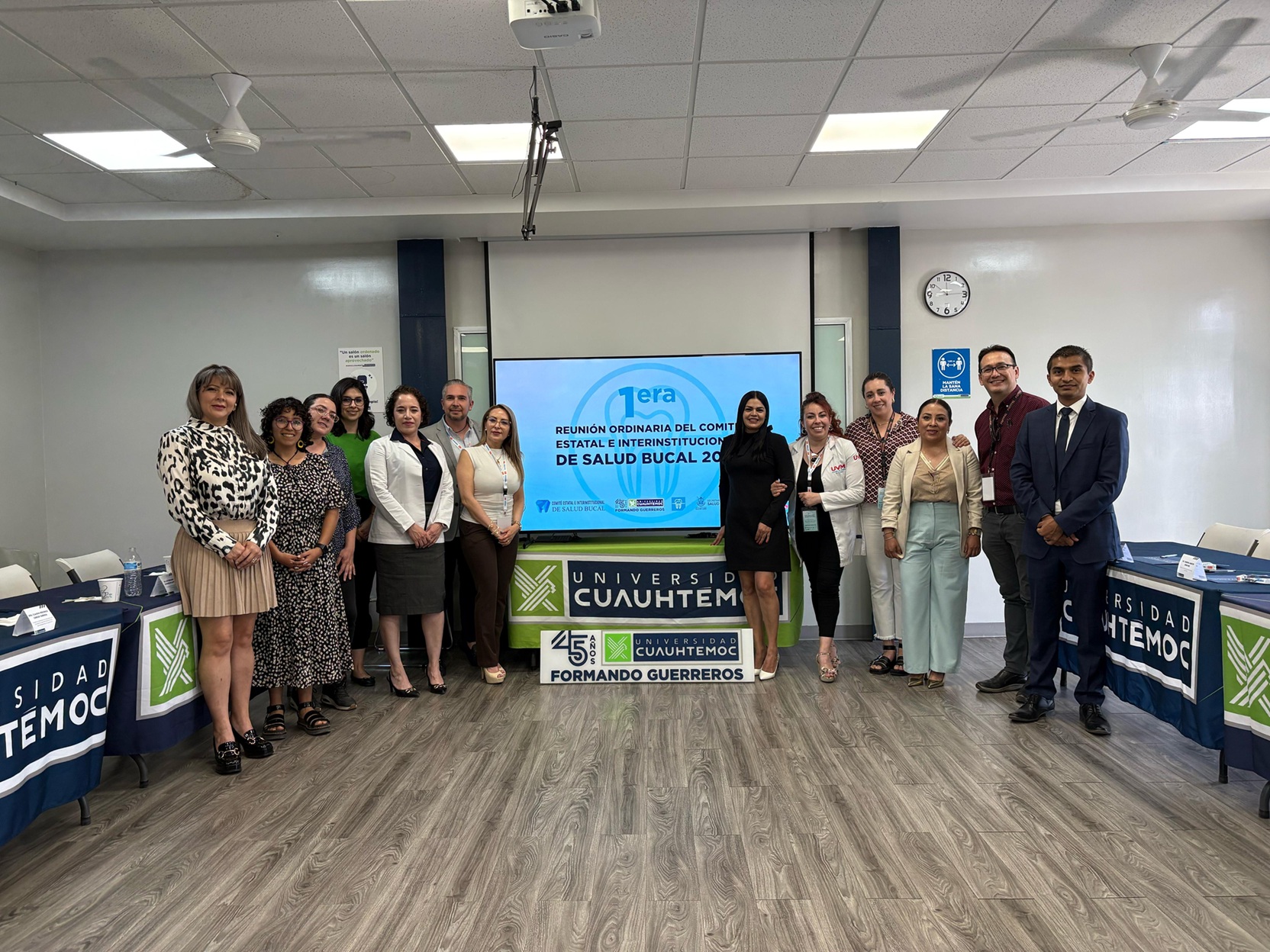REALIZA EL COMITÉ ESTATAL E INTERINSTITUCIONAL DE SALUD BUCAL LA PRIMERA REUNIÓN 2025