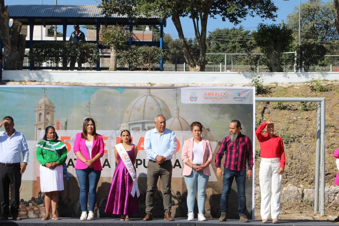 ¡CON GRAN ORGULLO AMEALCO CELEBRA DESFILE CONMEMORATIVO DEL 5 DE MAYO!