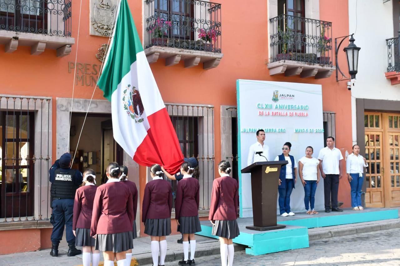 CONMEMORAN EN JALPAN EL CLXIII ANIVERSARIO DE LA BATALLA DE PUEBLA