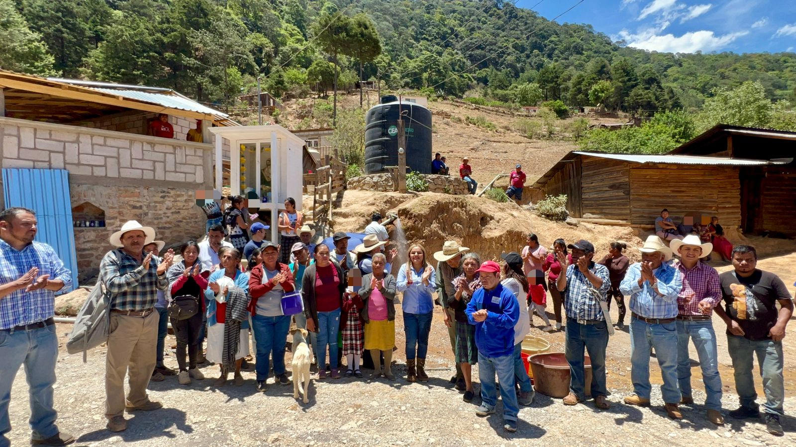 DESPUÉS DE 25 AÑOS, LLEGA EL AGUA A LA BARRANCA: LUPITA RAMÍREZ ENTREGA OBRA HISTÓRICA.