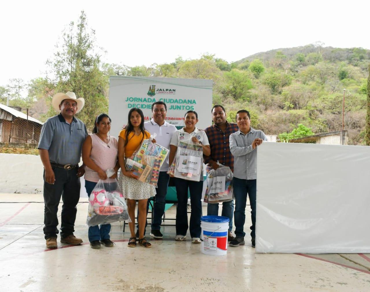 EL GOBIERNO MUNICIPAL DE JALPAN, REALIZA SU SEXTA JORNADA CIUDADANA “DECIDIENDO JUNTOS»