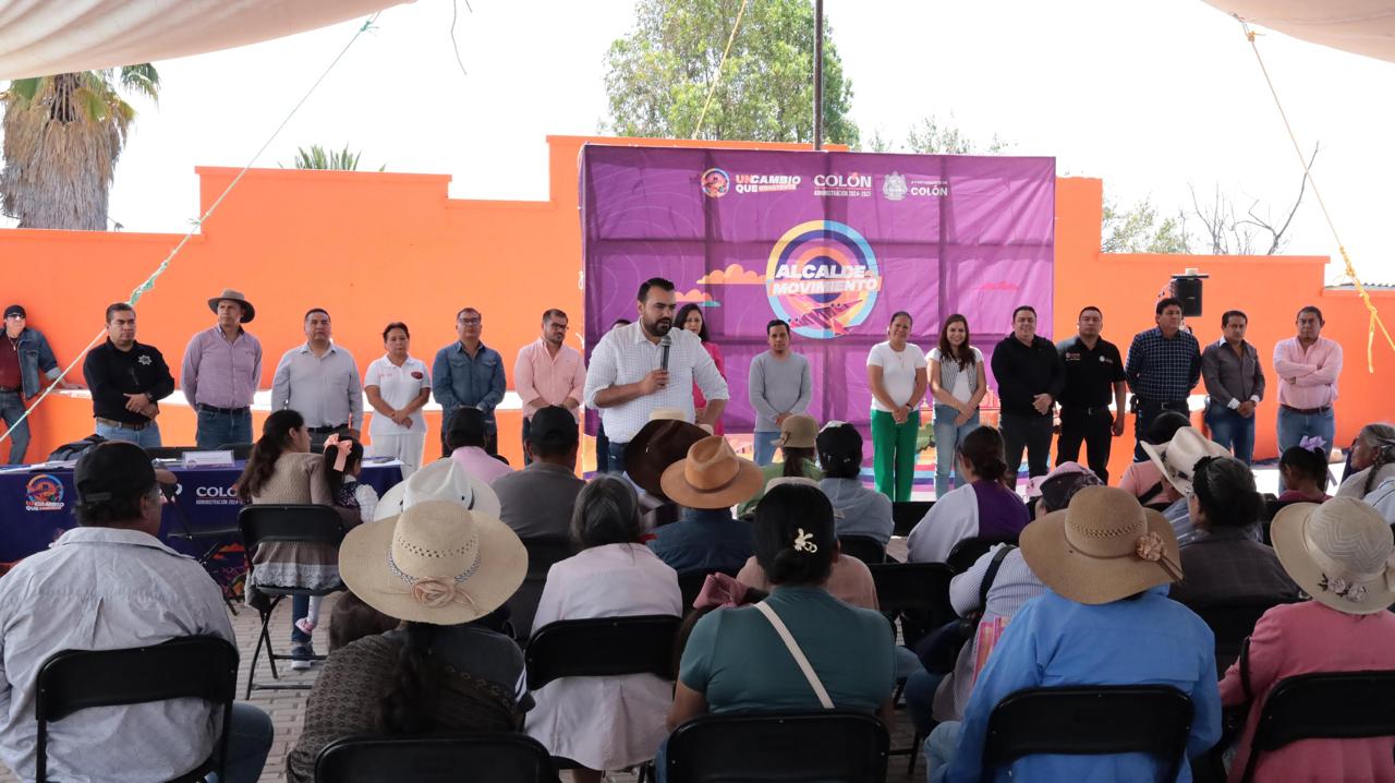 GASPAR TRUEBA LLEVA JORNADA DE «ALCALDE EN MOVIMIENTO» A LA COMUNIDAD EJIDO PATRIA