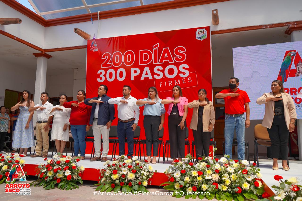 “200 DÍAS, 300 ACCIONES. UNA HISTORIA ESCRITA CON EL ESFUERZO DE TODOS”: FERNANDO SÁNCHEZ GIL, PRESIDENTE MUNICIPAL DE ARROYO SECO.