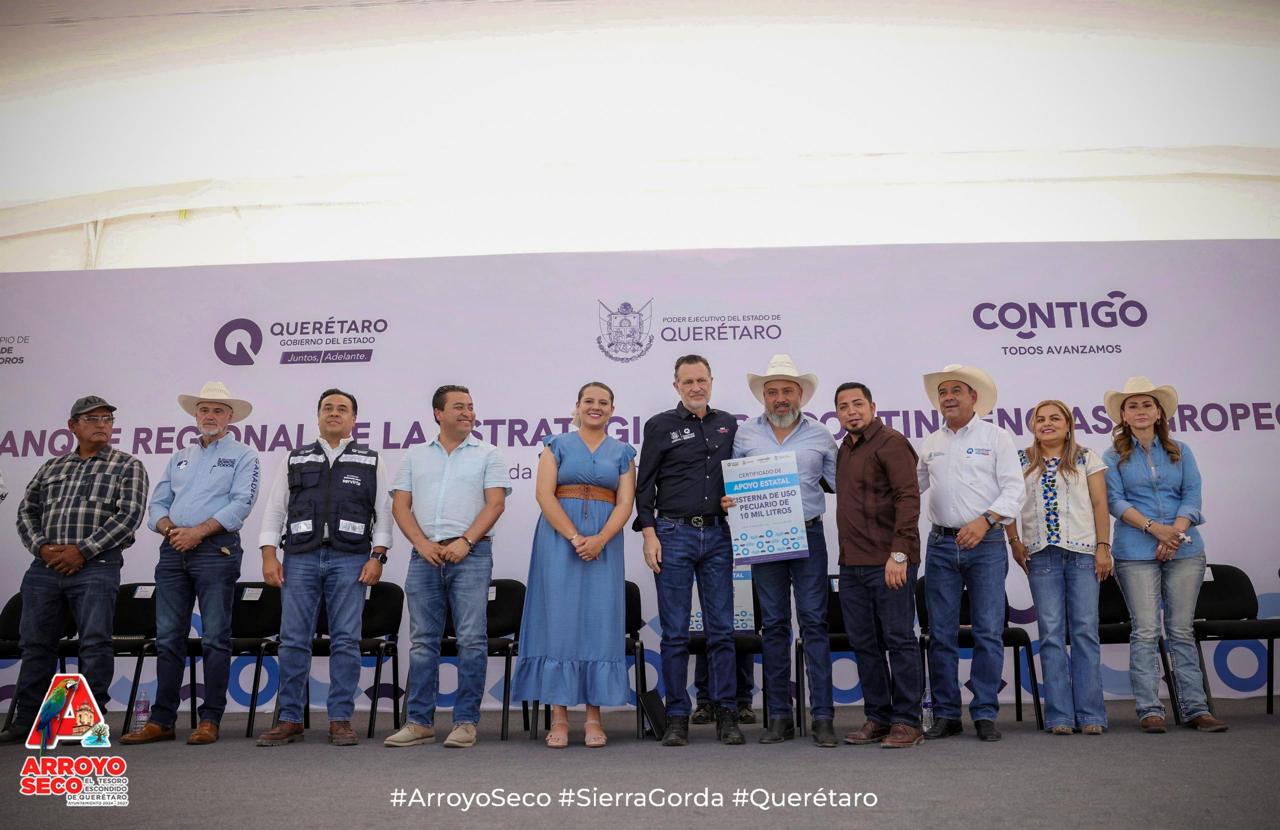 ALCALDE FERNANDO SÁNCHEZ GIL ASISTE AL ARRANQUE DE LA ESTRATEGIA PARA CONTINGENCIAS AGROPECUARIAS