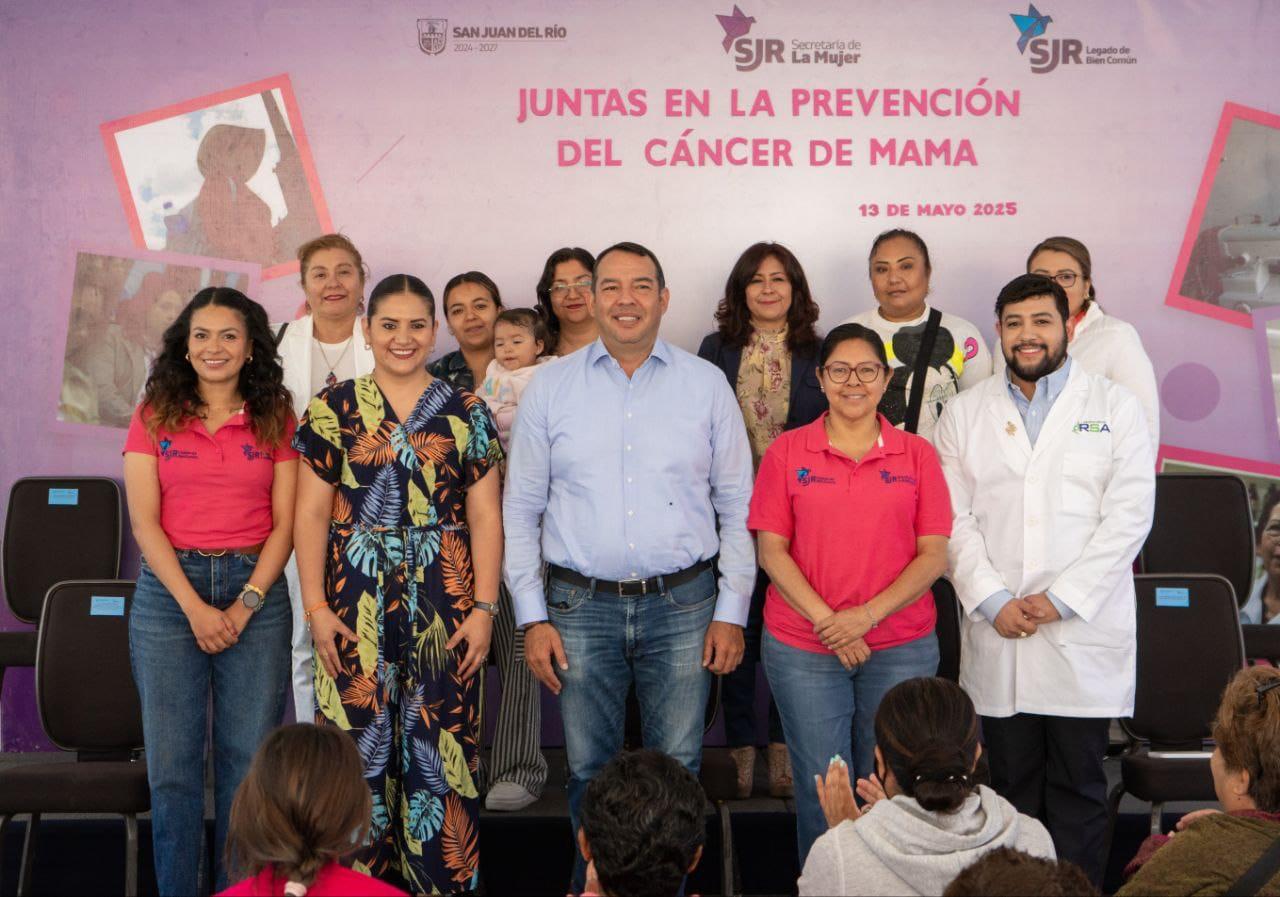 ROBERTO CABRERA DA INICIO A LA TOMA DE 180 MUESTRAS PARA LA DETECCIÓN OPORTUNA DE CÁNCER