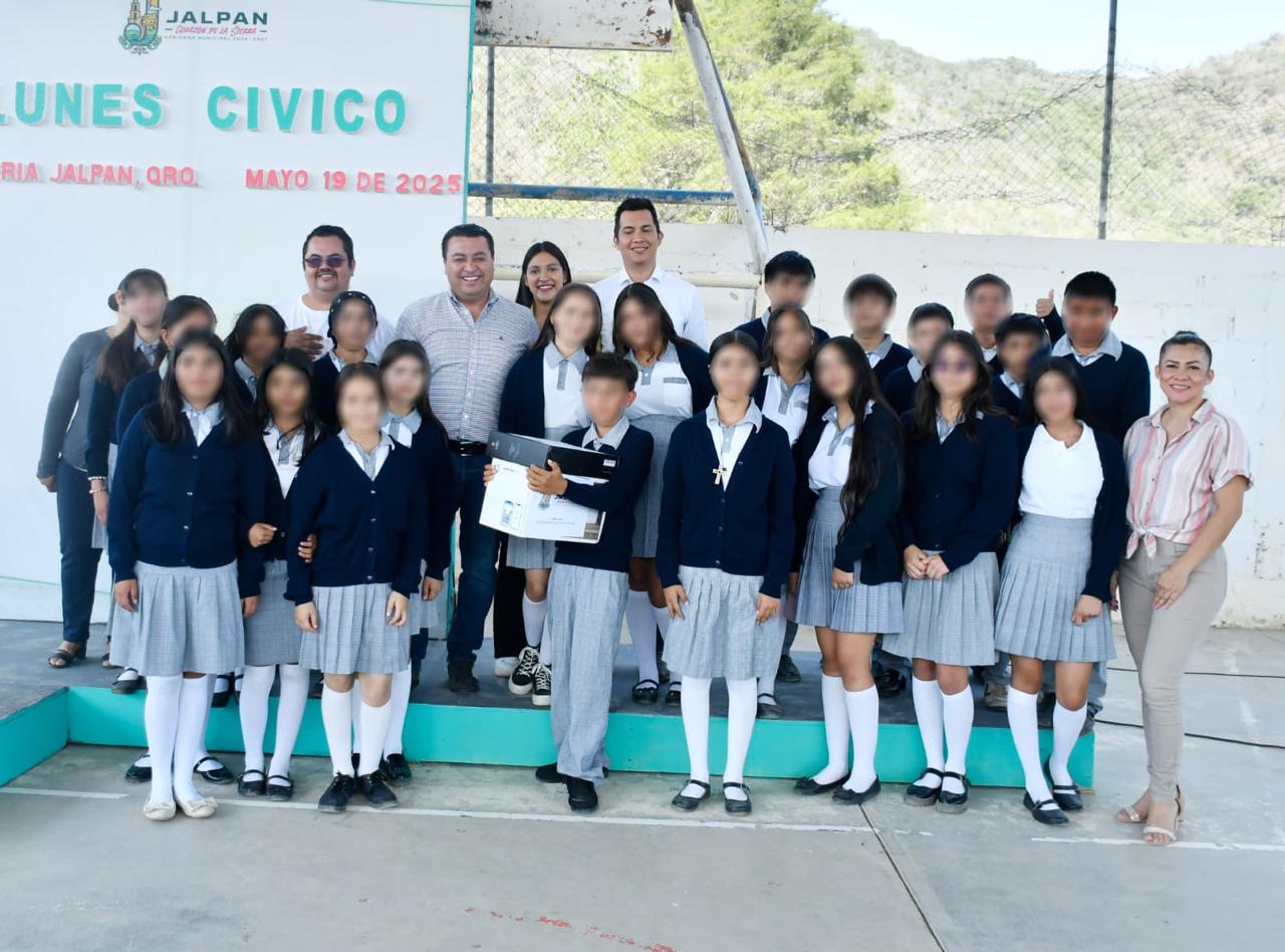 REALIZAN POR PRIMERA VEZ LUNES CÍVICO EN LA DELEGACIÓN DE AGUA FRÍA