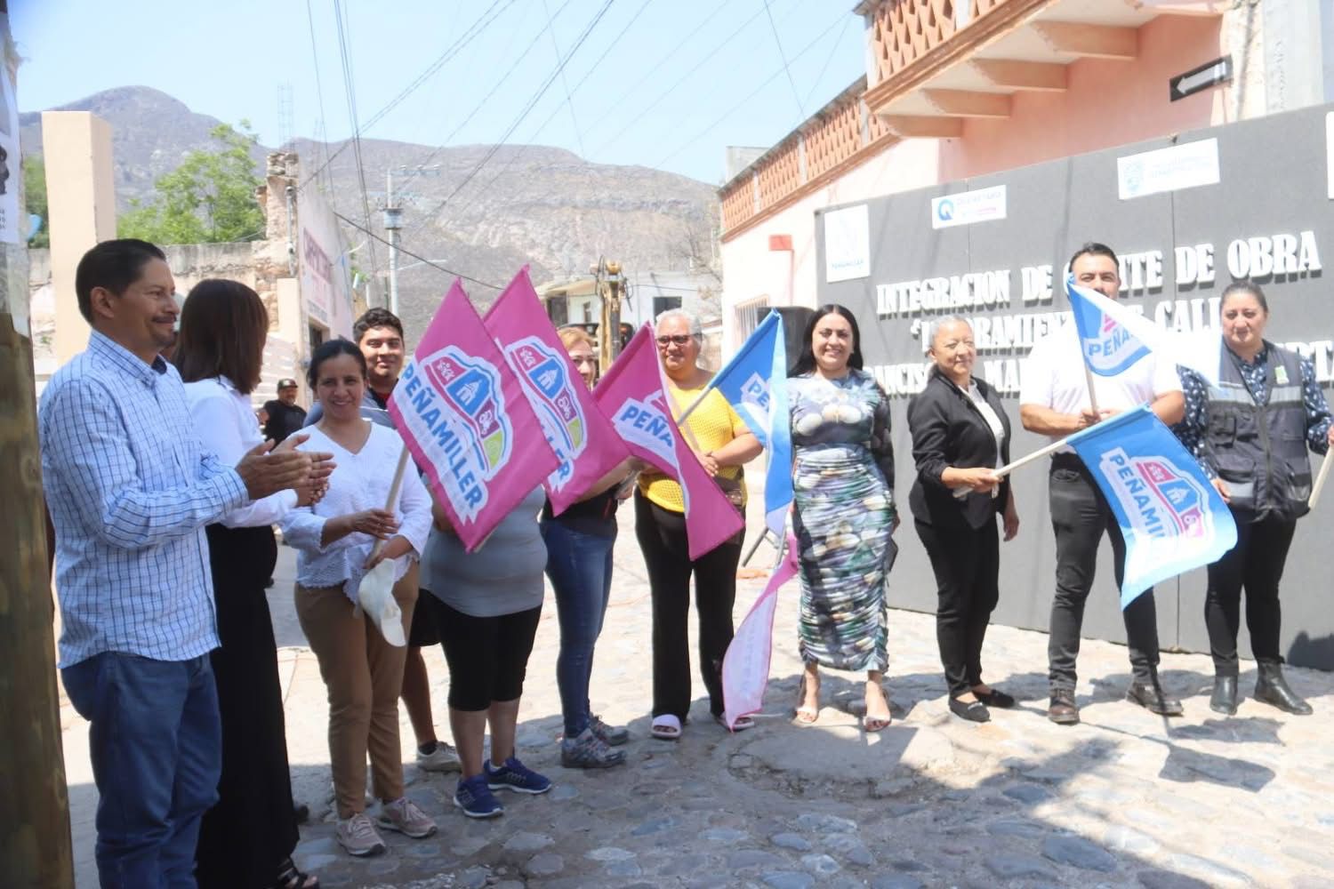 INICIAN TRABAJOS DE MEJORAMIENTO URBANO EN PEÑAMILLER