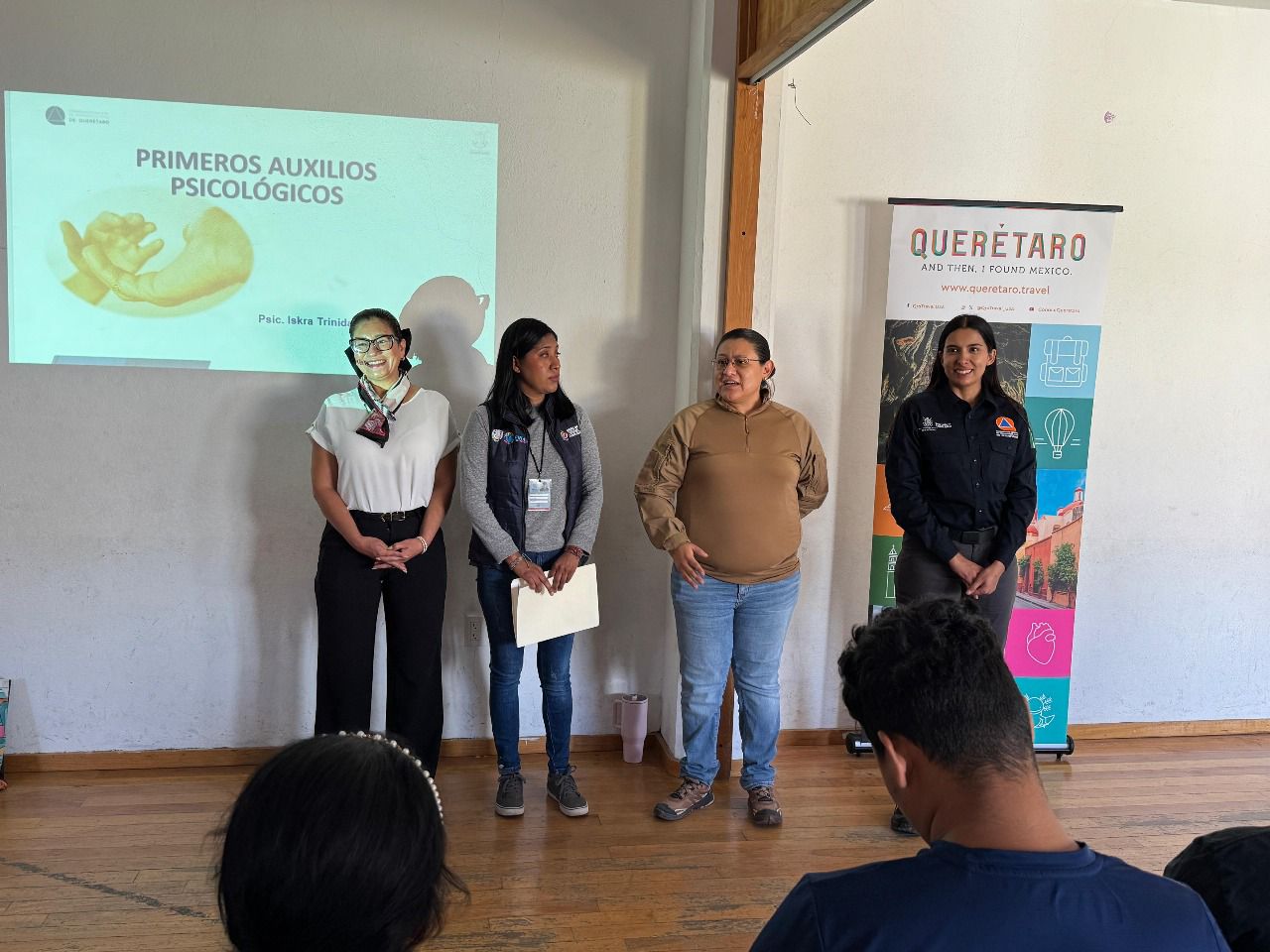 IMPULSAN CAPACITACIÓN TURÍSTICA CON CURSO DE PRIMEROS AUXILIOS PSICOLÓGICOS EN PINAL.