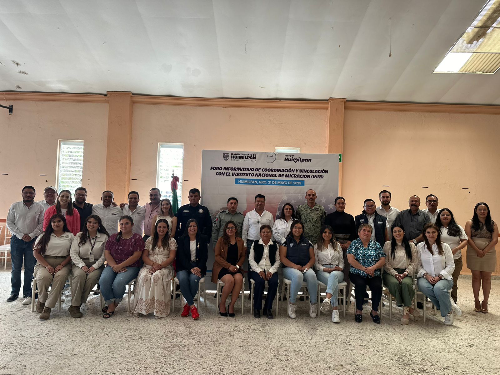 REALIZA JAIRO MORALES EL “FORO MIGRANTE” EN HUIMILPAN