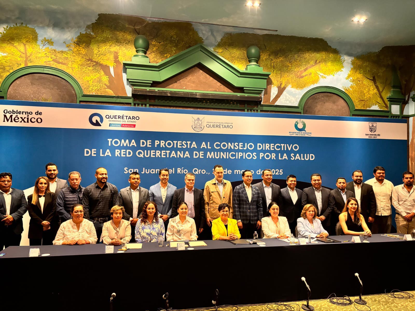 EL ALCALDE RUBÉN HERNÁNDEZ ASUME LA COORDINACIÓN REGIONAL EN LA RED QUERETANA DE MUNICIPIOS POR LA SALUD