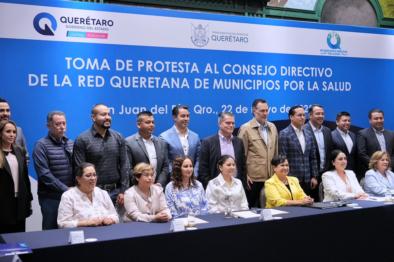 FELIFER MACÍAS RINDE PROTESTA COMO VICEPRESIDENTE DE LA RED QUERETANA DE MUNICIPIOS POR LA SALUD