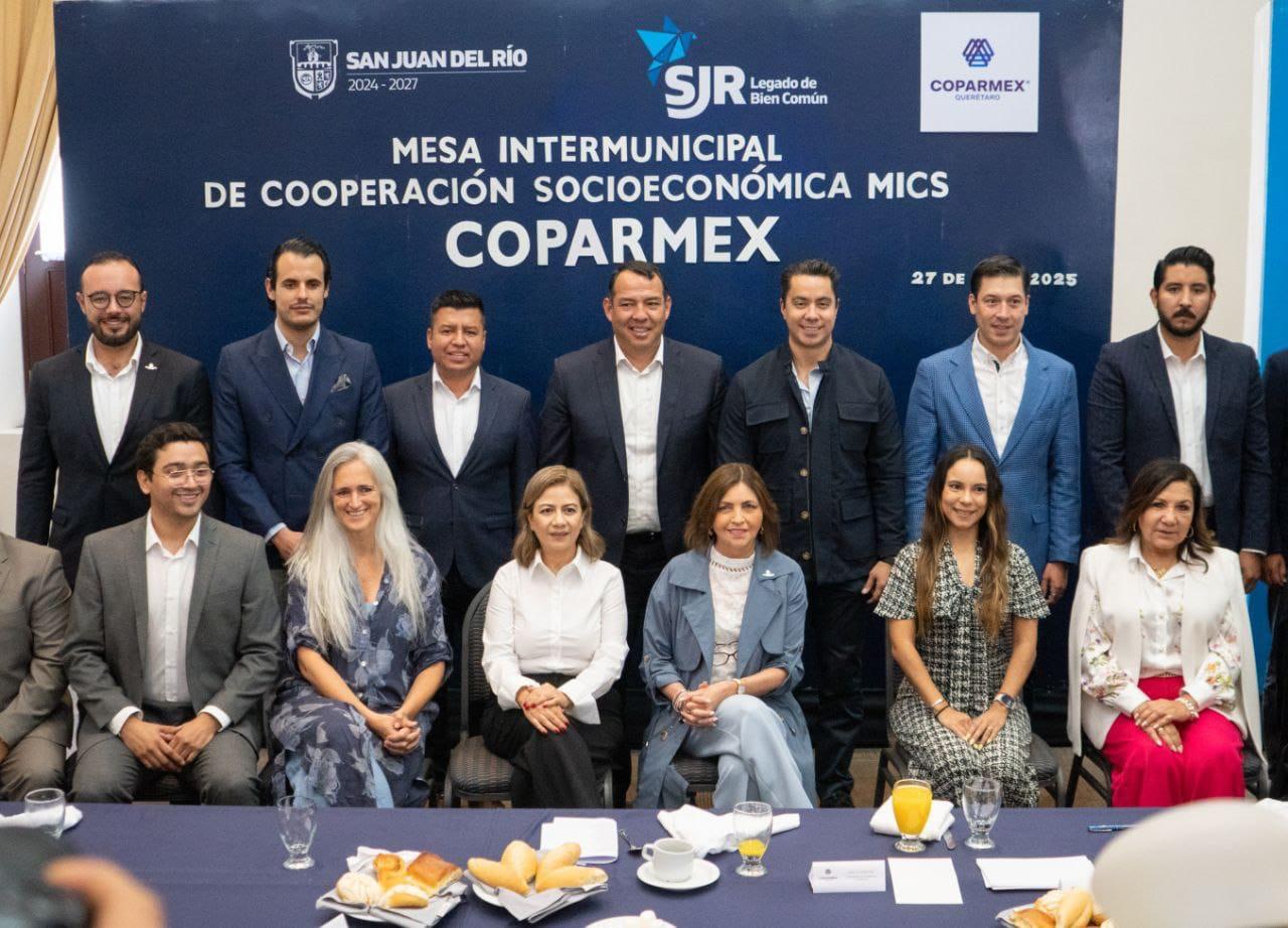 RESALTA ROBERTO CABRERA EL FORTALECIMIENTO DE LA CULTURA DE LA PAZ DURANTE ENCUENTRO CON COPARMEX