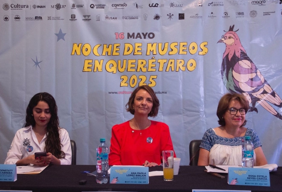ANUNCIA SECULT LA NOCHE DE MUSEOS EN QUERÉTARO 2025