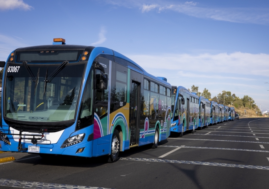 MÁS AUTOBUSES PARA EL TRANSPORTE PÚBLICO EN LA ZONA METROPOLITANA