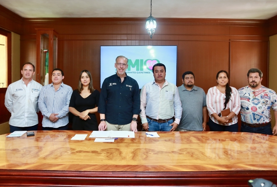 MARCO DEL PRETE ENCABEZA LANZAMIENTO DE APOYOS A MIGRANTES