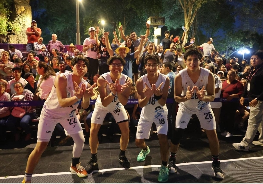SE CORONA QUERÉTARO CAMPEÓN EN BÁSQUETBOL 3×3 DE LA OLIMPIADA NACIONAL