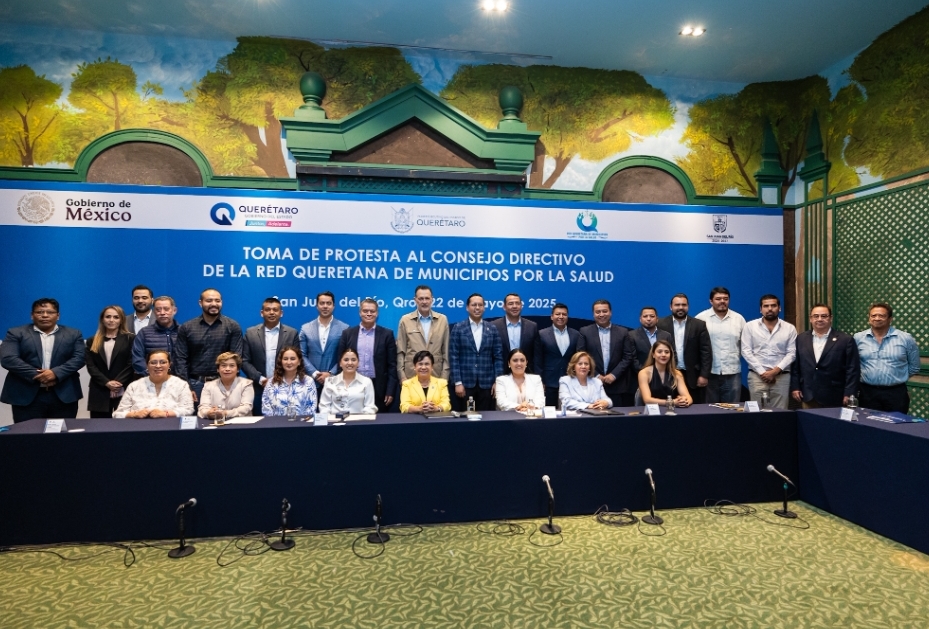 QUERÉTARO FORTALECE SU POLÍTICA DE SALUD PÚBLICA CON RED DE MUNICIPIOS
