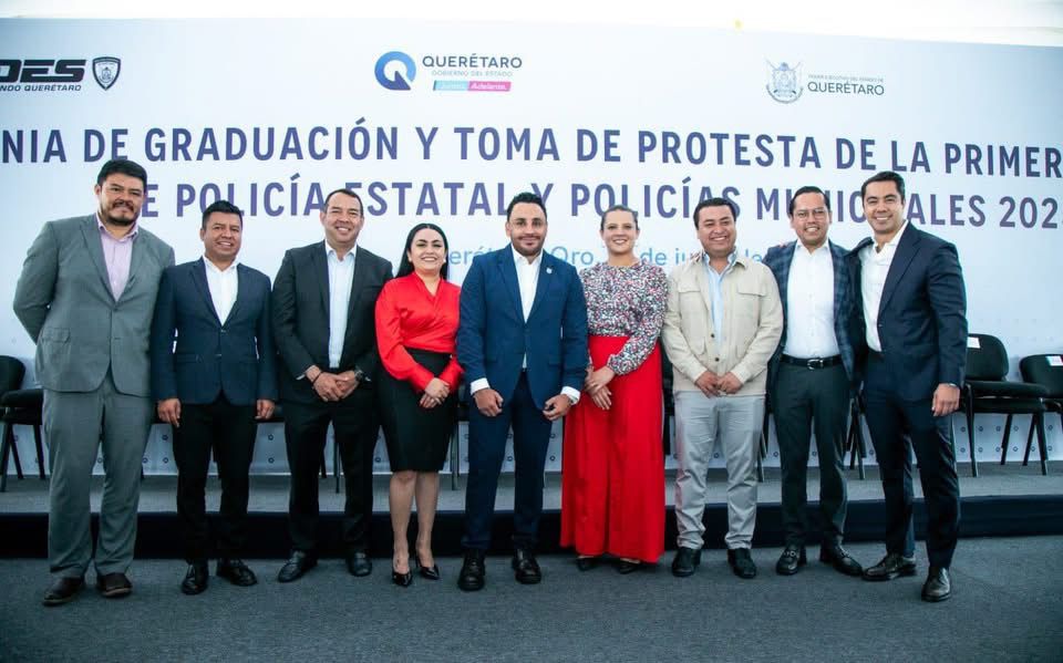SAN JOAQUÍN PRESENTE EN LA CEREMONIA DE GRADUACIÓN Y TOMA DE PROTESTA DE LA PRIMERA GENERACIÓN DE POLICÍA ESTATAL Y POLICÍAS MUNICIPALES 2025”
