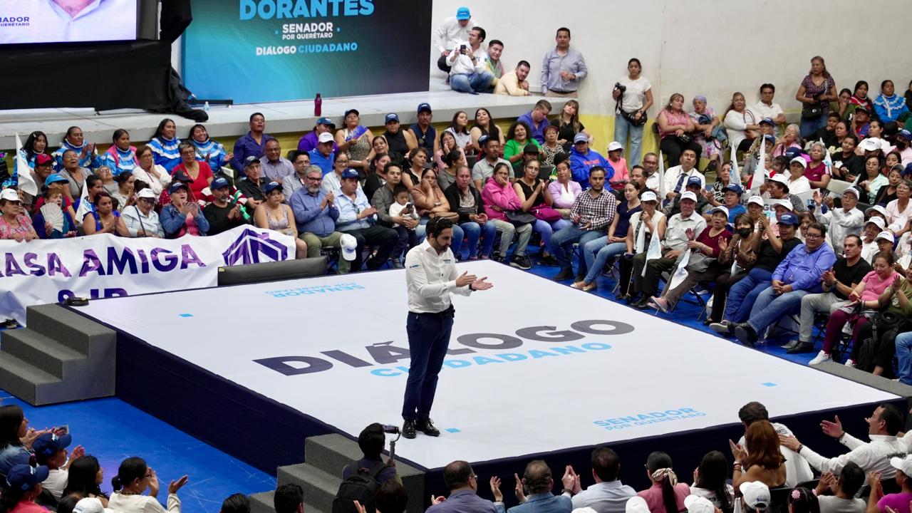 1ER, INFORME LEGISLATIVO DE AGUSTÍN DORANTES EN SAN JUAN DEL RÍO: UN COMPROMISO CON LAS FAMILIAS QUERETANAS