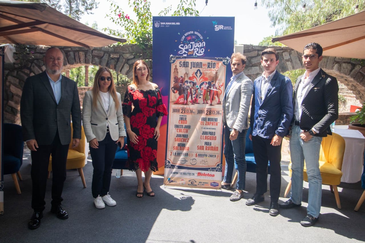 PRESENTAN PROGRAMA TAURINO DE LA FERIA NACIONAL GANADERA SAN JUAN DEL RÍO 2025