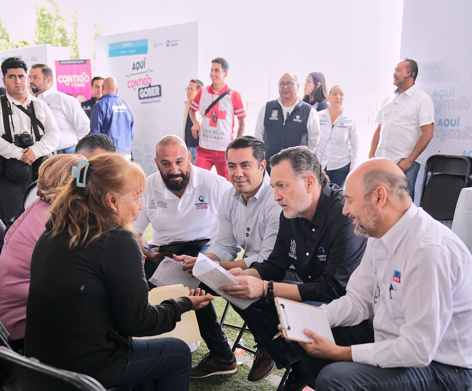 PARTICIPA FELIFER MACÍAS EN JORNADA AQUÍ CONTIGO