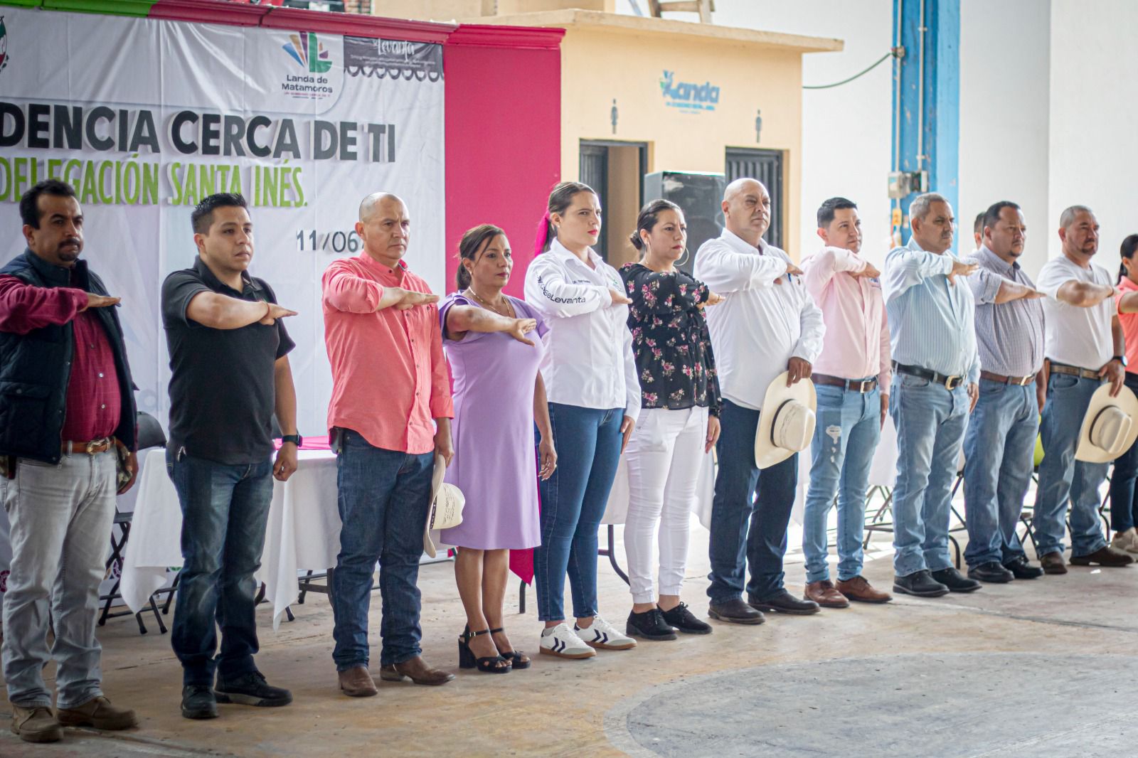 PRESIDENCIA DE LANDA CERCA DE TI LLEGA A SANTA INÉS CON SERVICIOS Y ATENCIÓN DIRECTA A LA CIUDADANÍA
