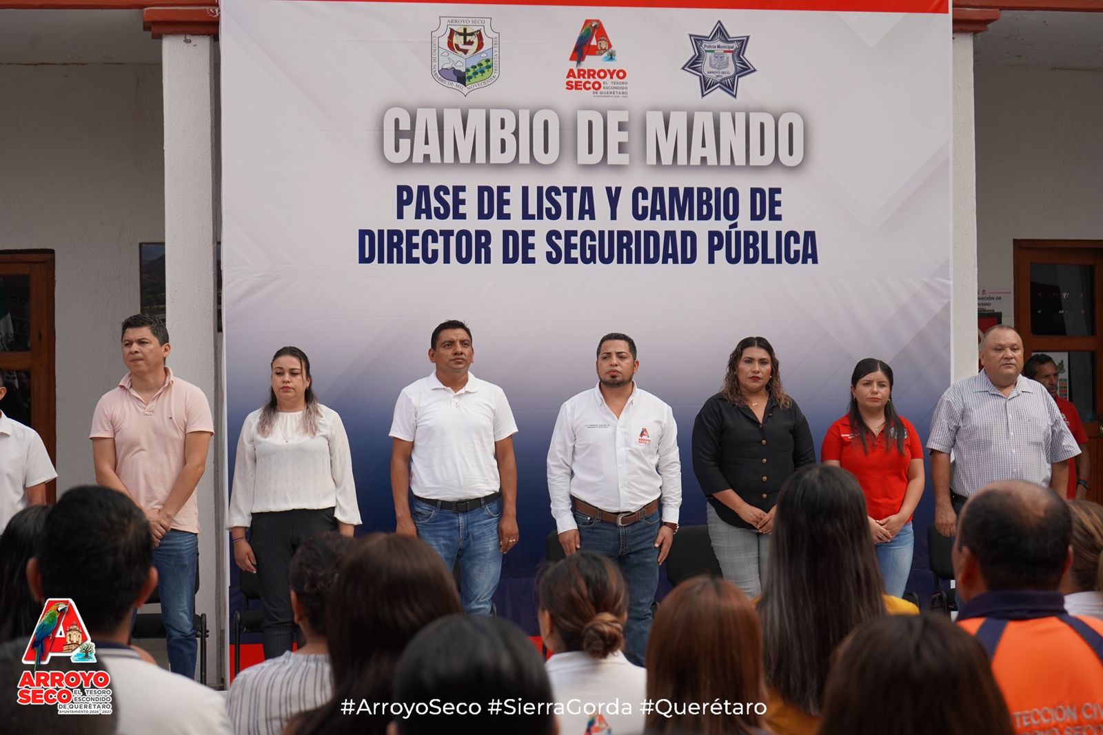 FERNANDO SÁNCHEZ GIL REALIZA RELEVO EN LA DIRECCIÓN DE SEGURIDAD PÚBLICA