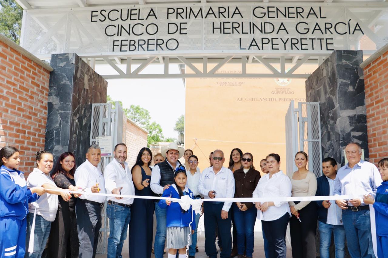 FORTALECE IFEQ INFRAESTRUCTURA EDUCATIVA EN PEDRO ESCOBEDO CON OBRAS POR MÁS DE 24 MILLONES DE PESOS