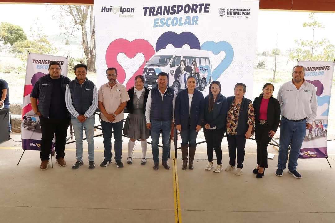 JAIRO MORALES FORTALECE EL PROGRAMA DE TRANSPORTE ESCOLAR EN HUIMILPAN: MÁS DE 1,000 ESTUDIANTES BENEFICIADOS