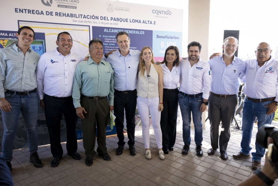RECIBEN HABITANTES DE LOMA ALTA LA REHABILITACIÓN DE ESPACIOS PÚBLICOS