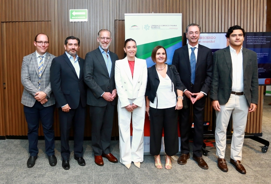 MARCO DEL PRETE SOSTIENE REUNIÓN CON CÁMARA DE COMERCIO ITALIANA