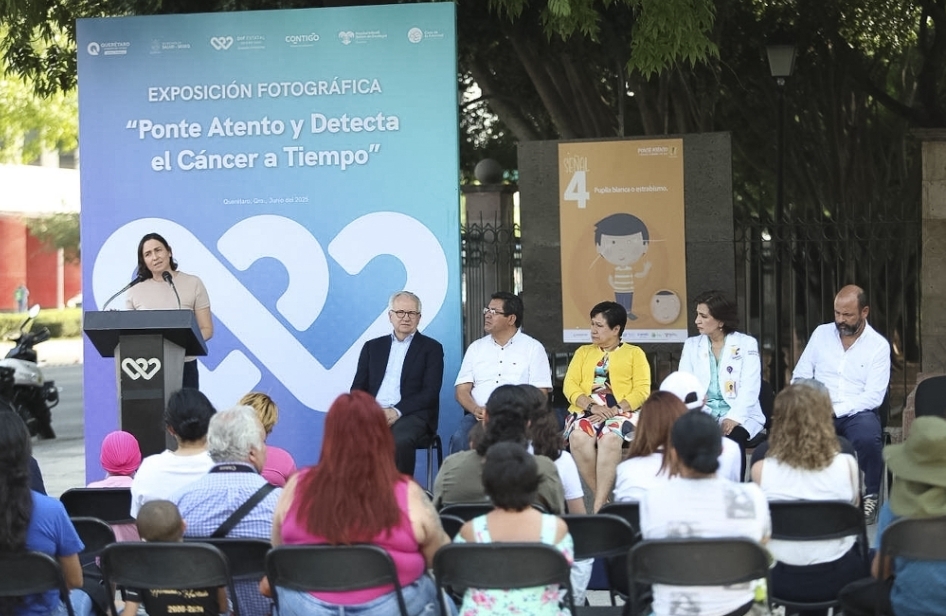PRESENTAN DIF ESTATAL Y EL HITO EXPOSICIÓN FOTOGRÁFICA SOBRE EL CÁNCER INFANTIL