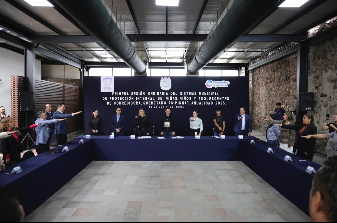 CHEPE GUERRERO DA UN PASO FIRME POR LA NIÑEZ AL INSTALAR EL SIPINNA CORREGIDORA 2025