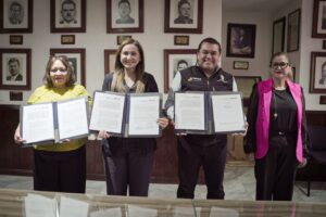 PEDRO ESCOBEDO DA UN PASO FIRME POR LA IGUALDAD: SE FIRMA CONVENIO ENTRE EL IMMPE Y LA SECRETARÍA DE LAS MUJERES DEL ESTADO