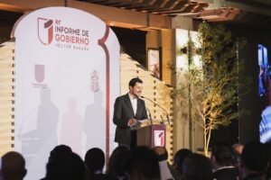 PRESENTA HECTOR MAGAÑA SU PRIMER INFORME DE GOBIERNO A LA POBLACIÓN