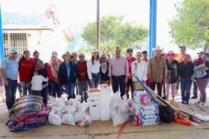 MUNICIPIO DE SAN JOAQUÍN CONTINÚA CON ENTREGAS DE VÍVERES A FAMILIAS AFECTADAS